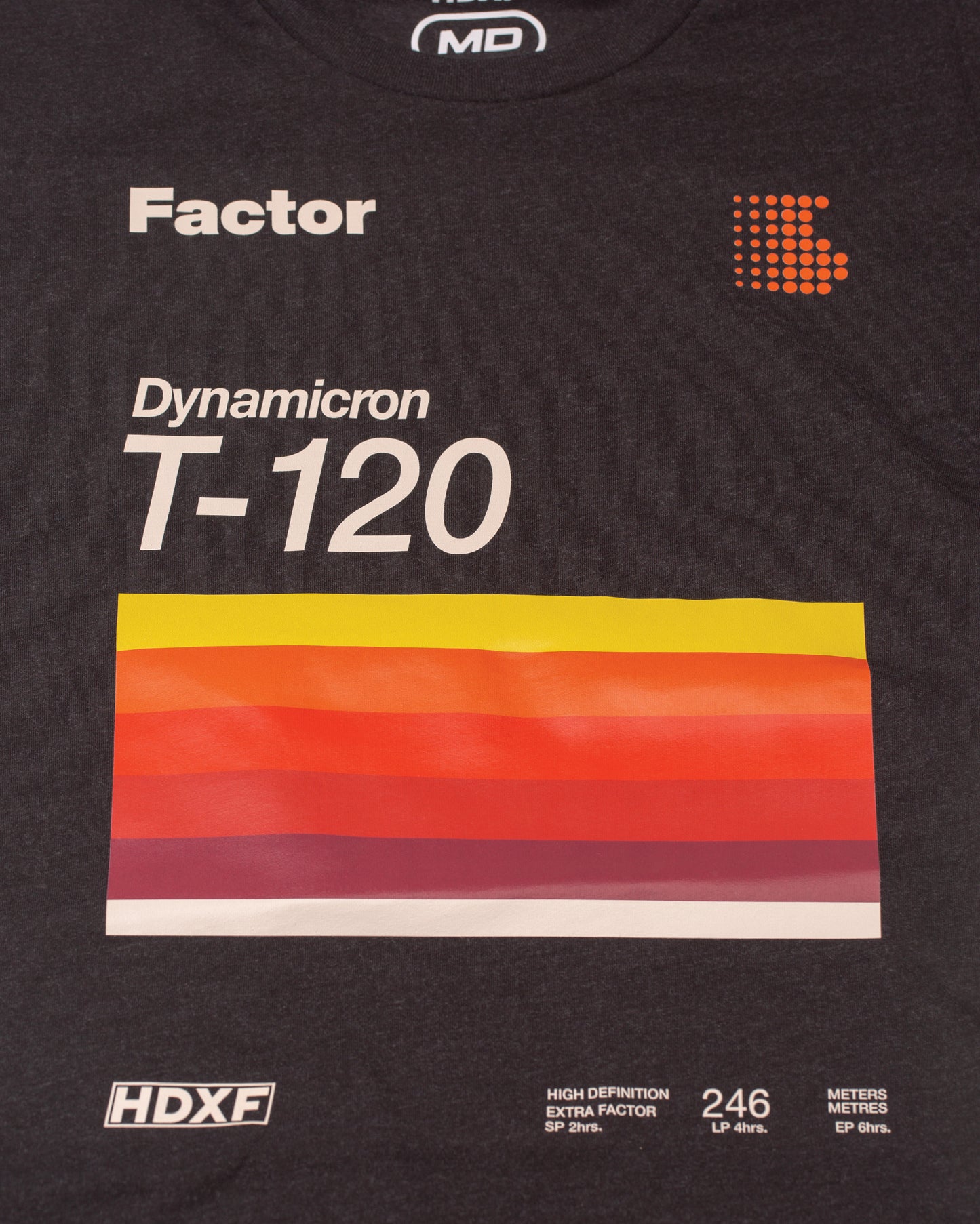 Dynamicron Tee - Heather Black